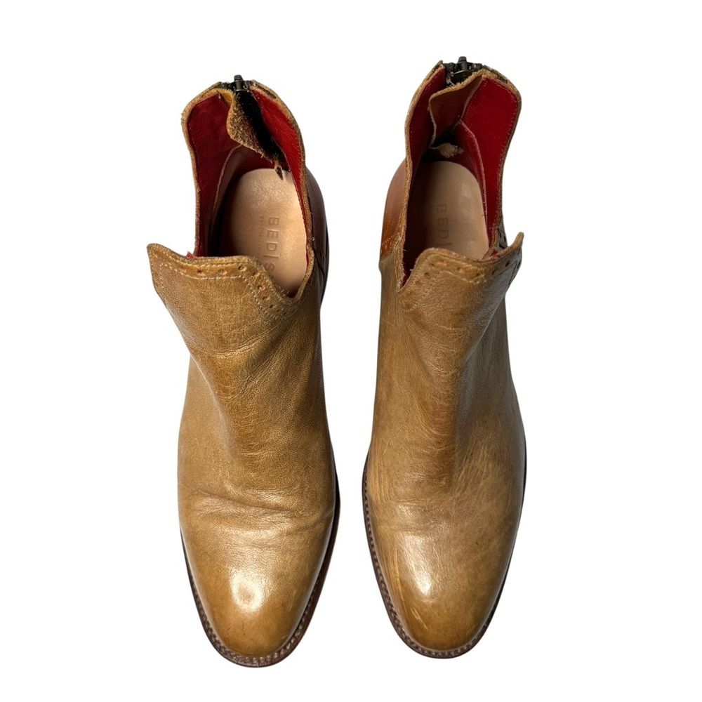 BedStu | Dorella Ankle Boots in Tan Leather 11 - Picture 11 of 12